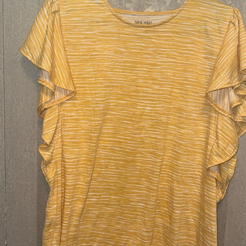 Ruffle Sleeve Top